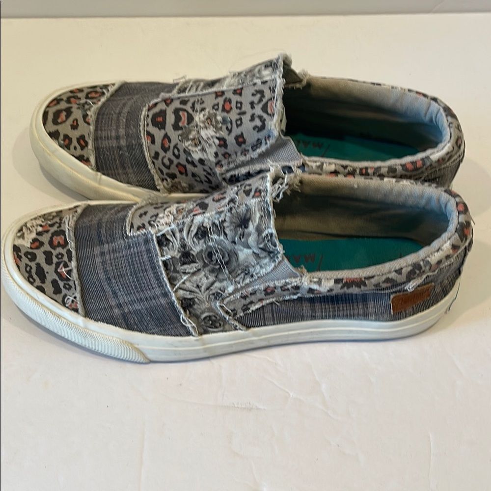 Blowfish Leopard Patchwork Flats - Picture 2 of 6